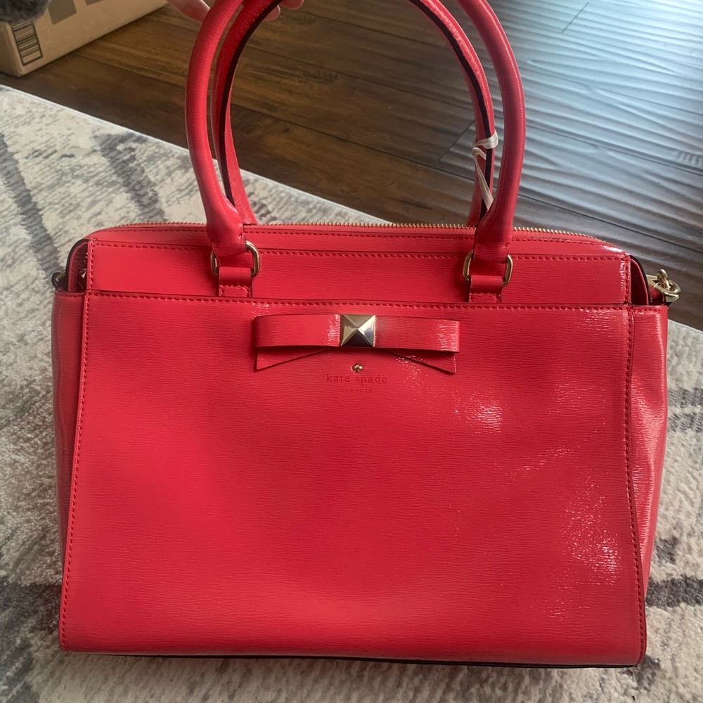 Kate Spade Beacon Court Jeanne Satchel in Ballet Pink